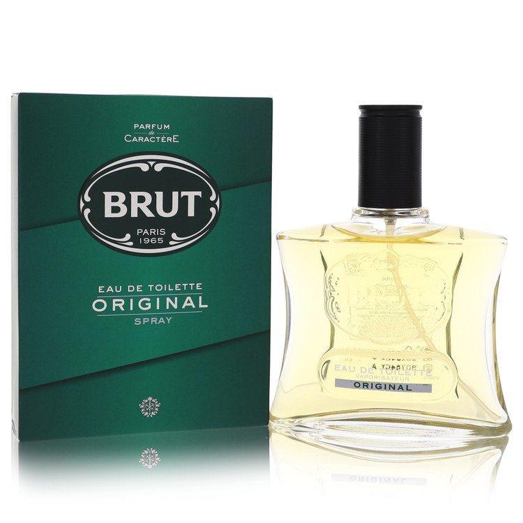 Brut by Faberge Eau De Toilette Spray (Original Glass Bottle)