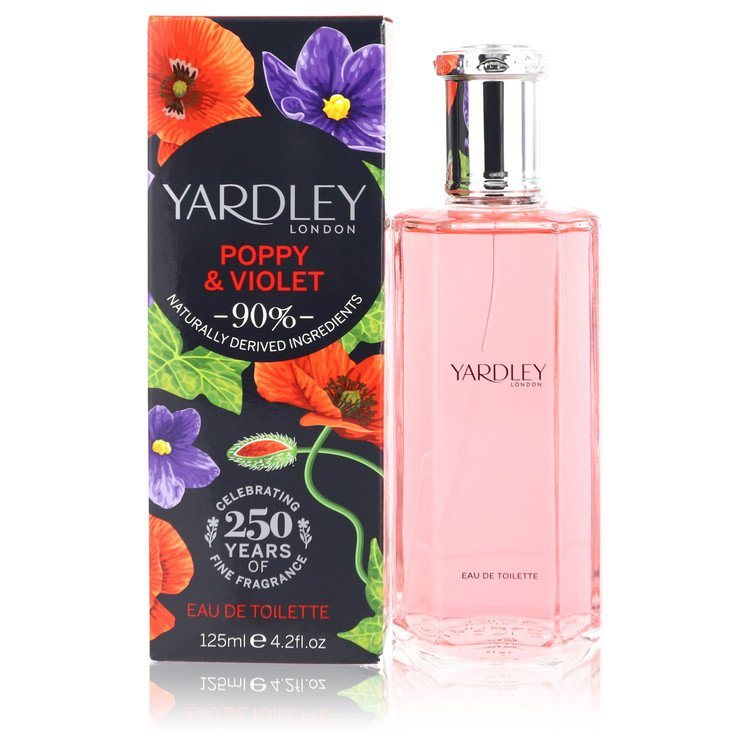 Yardley Poppy & Violet by Yardley London Eau De Toilette Spray