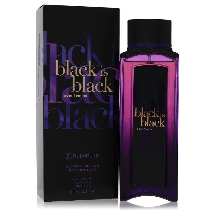 Black Is Black by Nu Parfums Eau De Parfum Spray