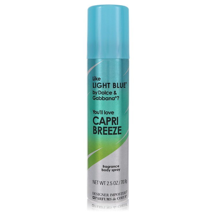 Designer Imposters Capri Breeze by Parfums De Coeur Body Spray