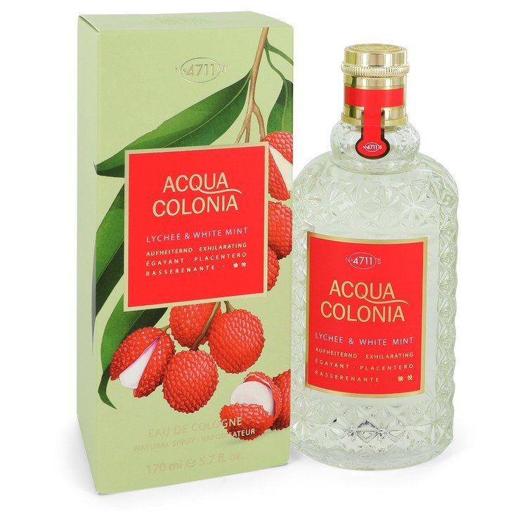 4711 Acqua Colonia Lychee & White Mint by 4711 Eau De Cologne Spray (unisex)