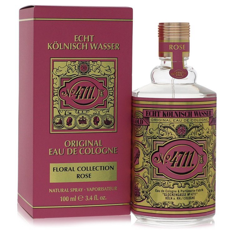 4711 Floral Collection Rose by 4711 Eau De Cologne Spray (Unisex)