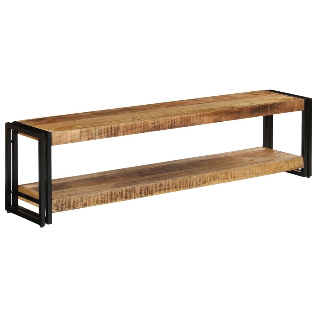 TV Stand 59.1"x11.8"x15.7" Solid Wood Mango