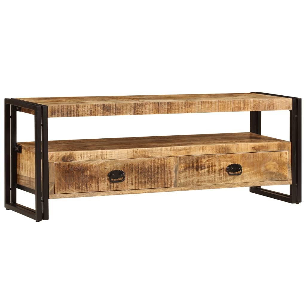 TV Stand 47.2"x13.8"x17.7" Solid Wood Mango