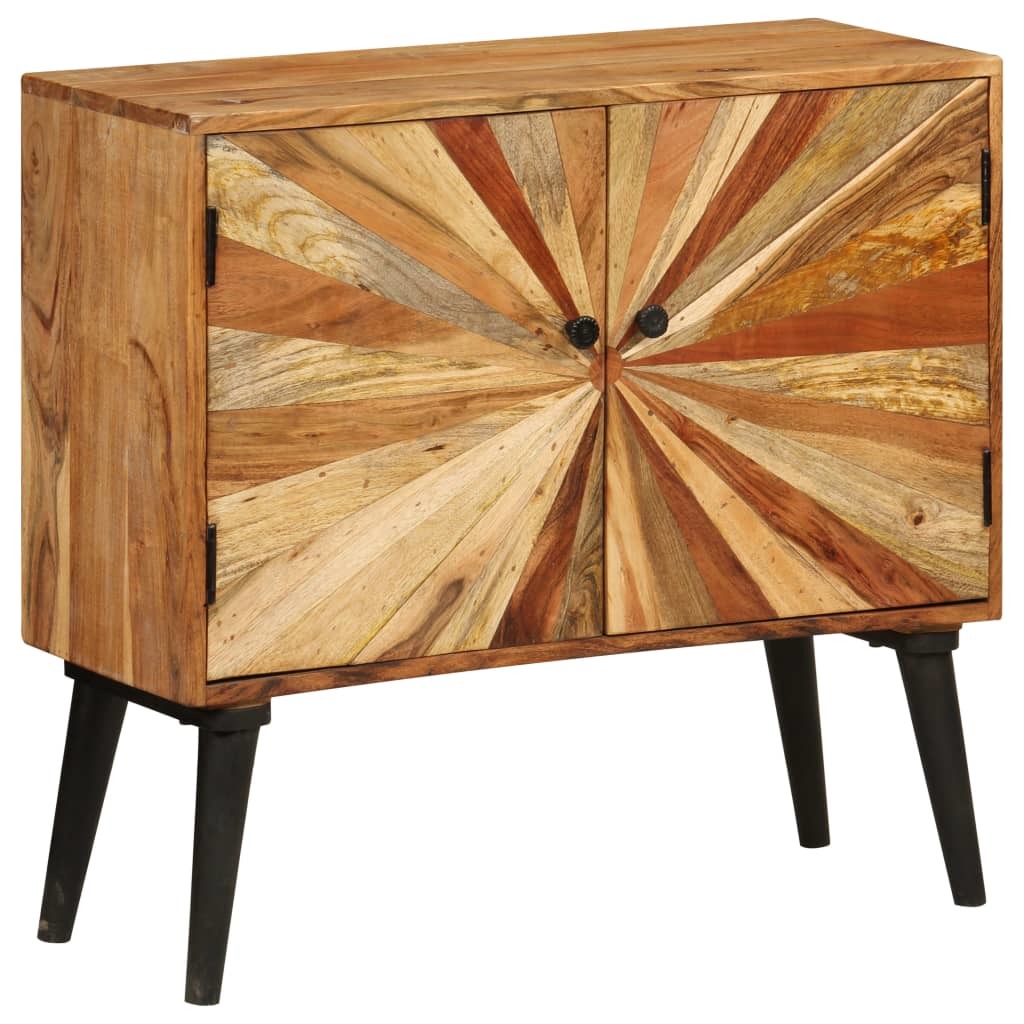 Sideboard Solid Mango Wood 33.5"x11.8"x29.5"
