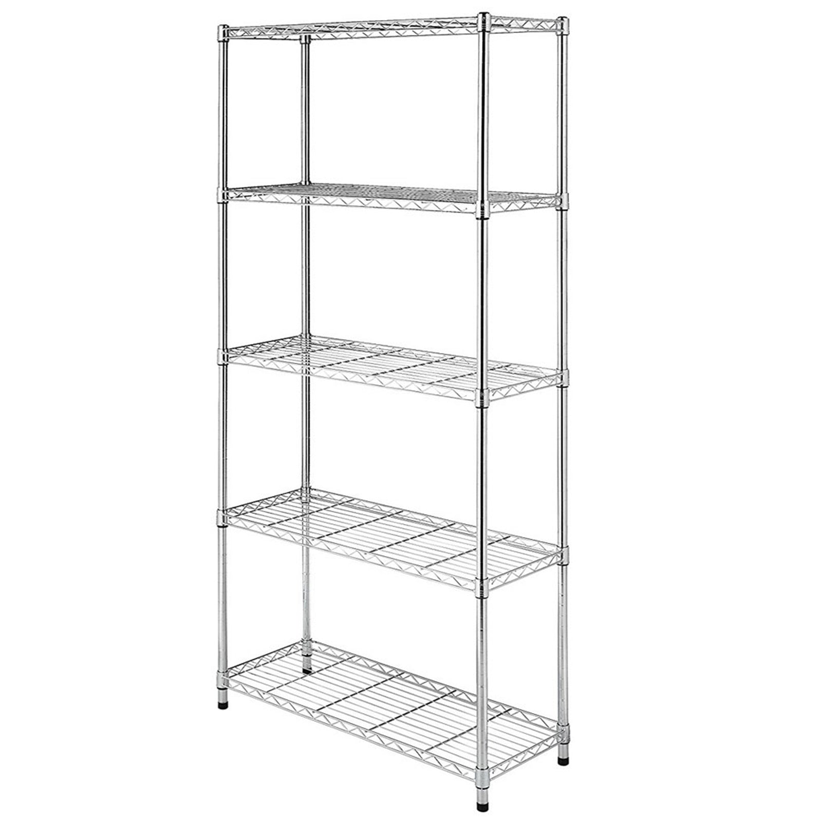 5-Layer Chrome Plated Iron Shelf 180*90*35 Chrome RT