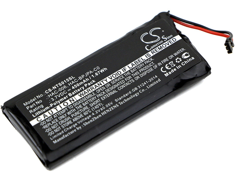 450mAh Battery - CS-NTS015SL / Li-Polymer / Volts: 3.7