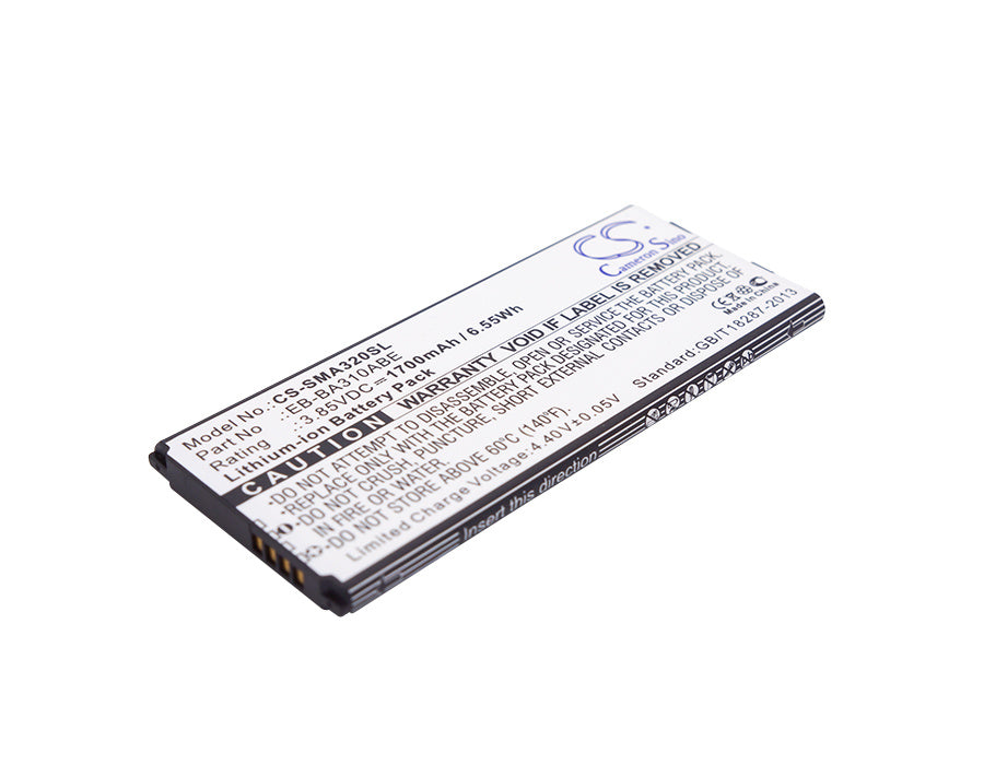 1700mAh Battery - CS-SMA320SL / Li-ion / Volts: 3.85