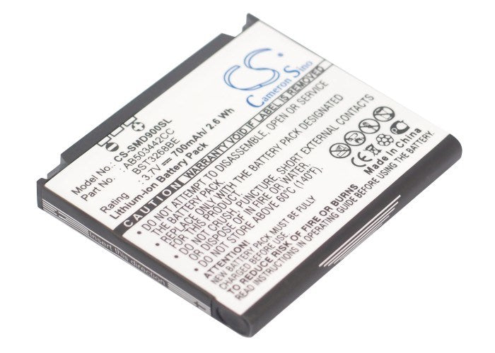 700mAh Battery - CS-SMD900SL / Li-ion / Volts: 3.7