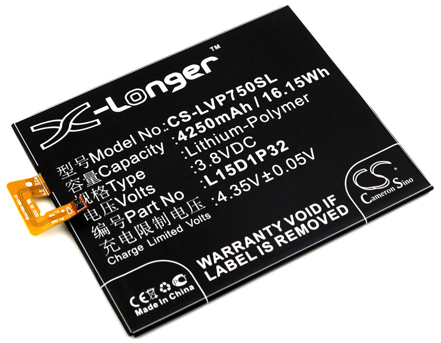 4250mAh Battery - CS-LVP750SL / Li-Polymer / Volts: 3.8