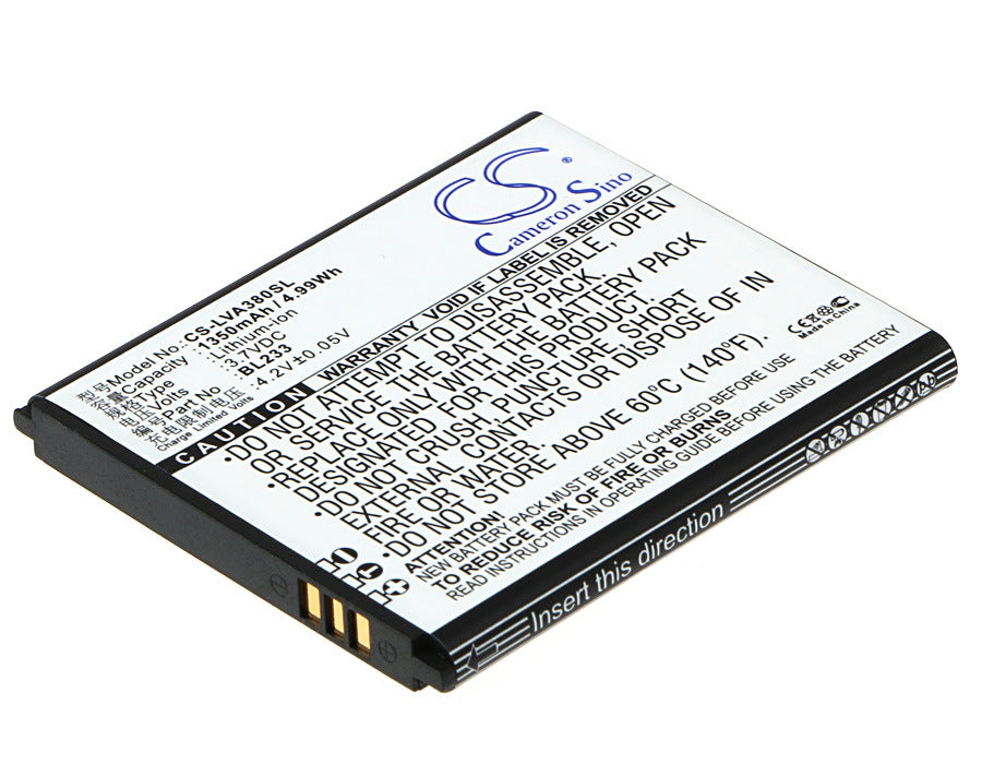 1350mAh Battery - CS-LVA380SL / Li-ion / Volts: 3.7