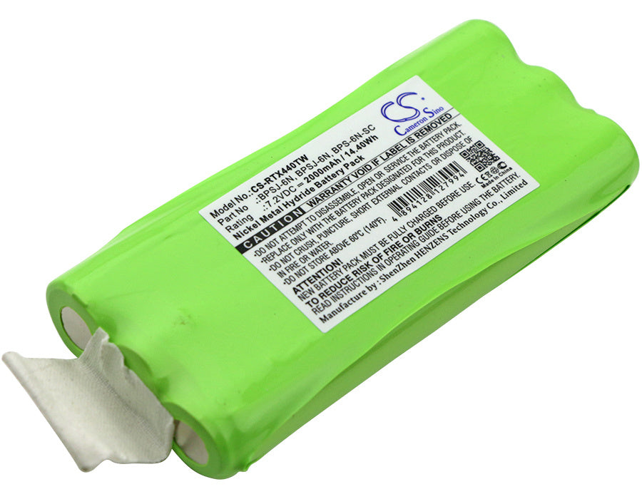 2000mAh Battery - CS-RTX440TW / Ni-MH / Volts: 7.2