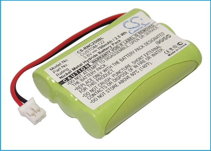 700mAh Battery - CS-RNC250BL / Ni-MH / Volts: 3.6