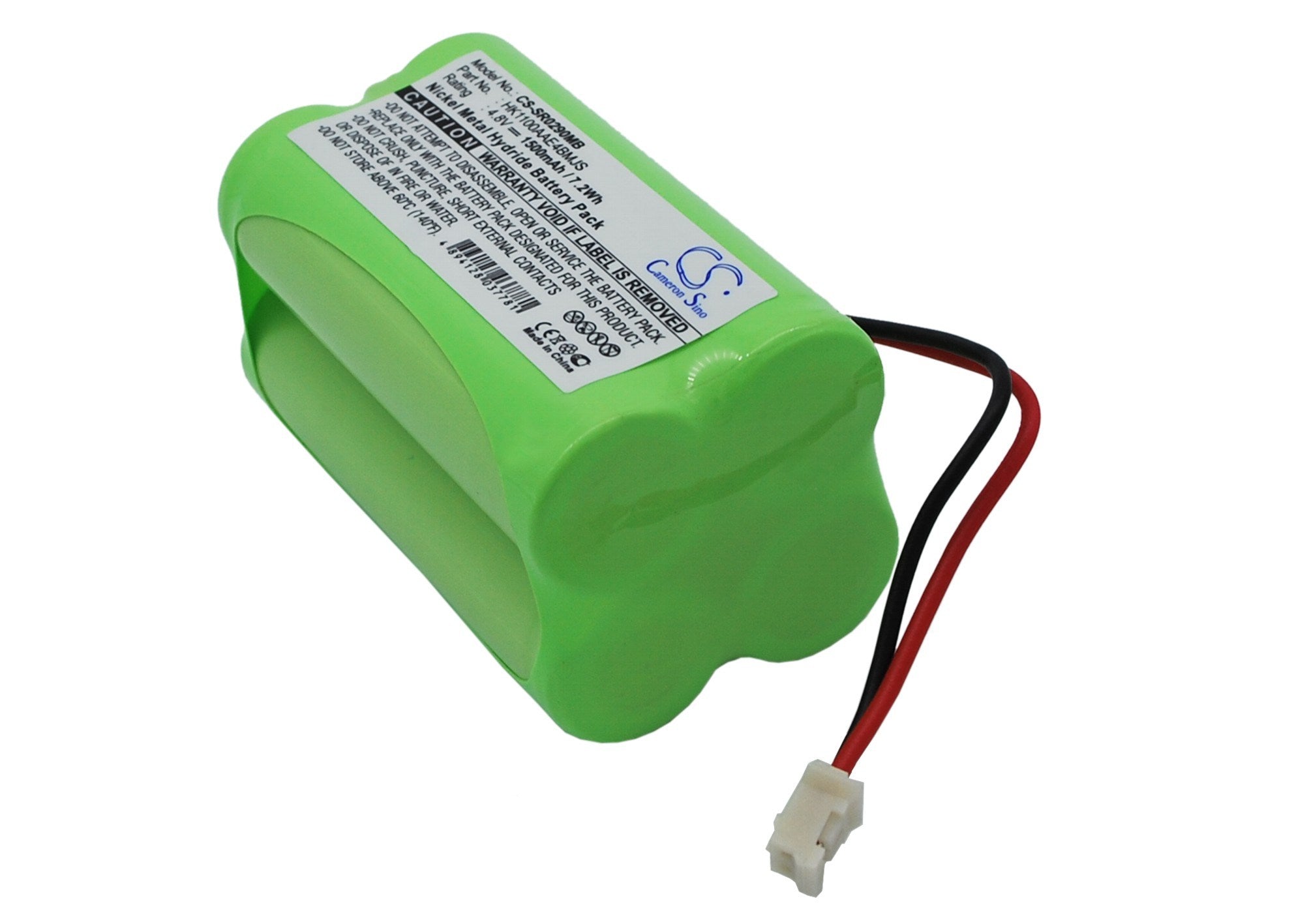 1500mAh Battery - CS-SR0290MB / Ni-MH / Volts: 4.8