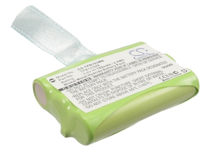 700mAh Battery - CS-TPB103MB / Ni-MH / Volts: 3.6