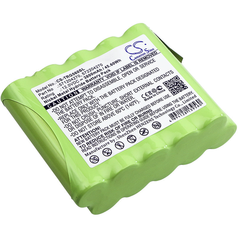 3800mAh Battery - CS-TRG560SL / Ni-MH / Volts: 12