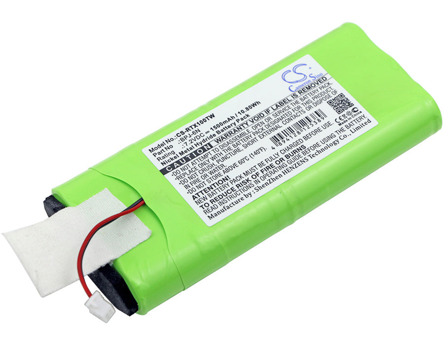 1500mAh Battery - CS-RTX100TW / Ni-MH / Volts: 7.2