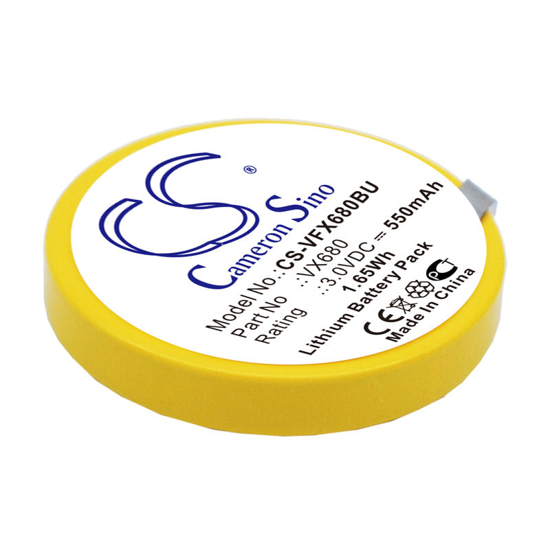 550mAh Battery - CS-VFX680BU / Lithium / Volts: 3