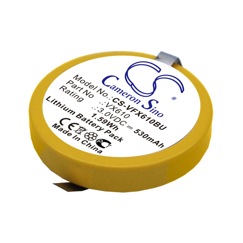 530mAh Battery - CS-VFX610BU / Lithium / Volts: 3