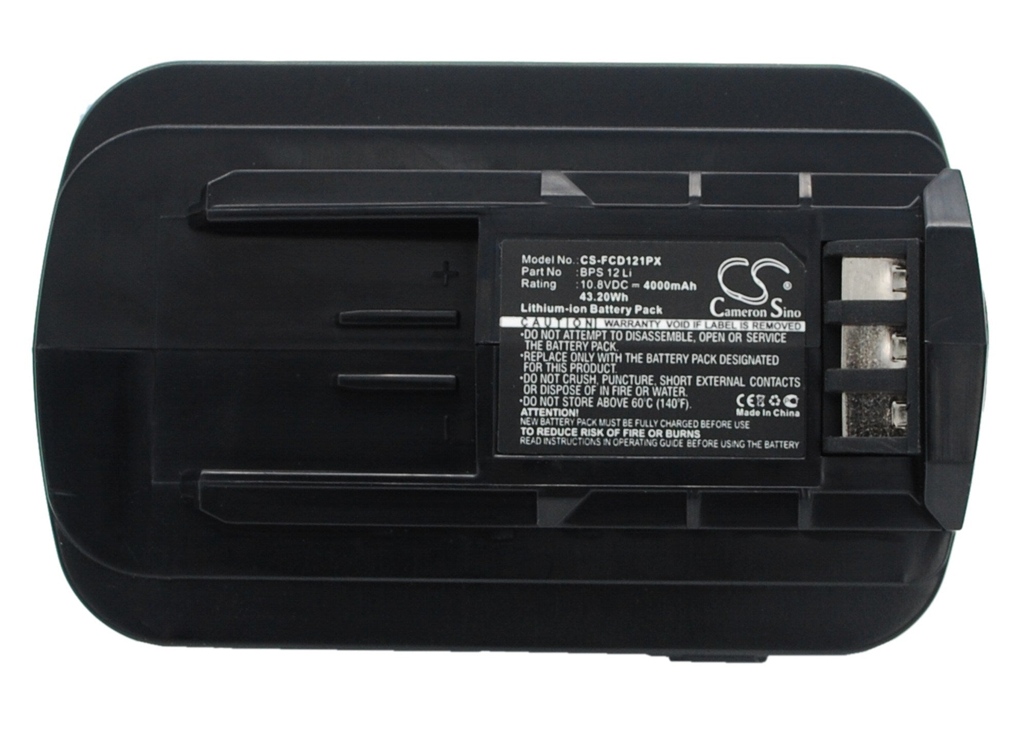 4000mAh Battery - CS-FCD121PX / Li-ion / Volts: 10.8