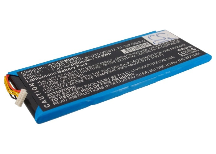 2000mAh Battery - CS-CRM08SL / Li-ion / Volts: 7.4