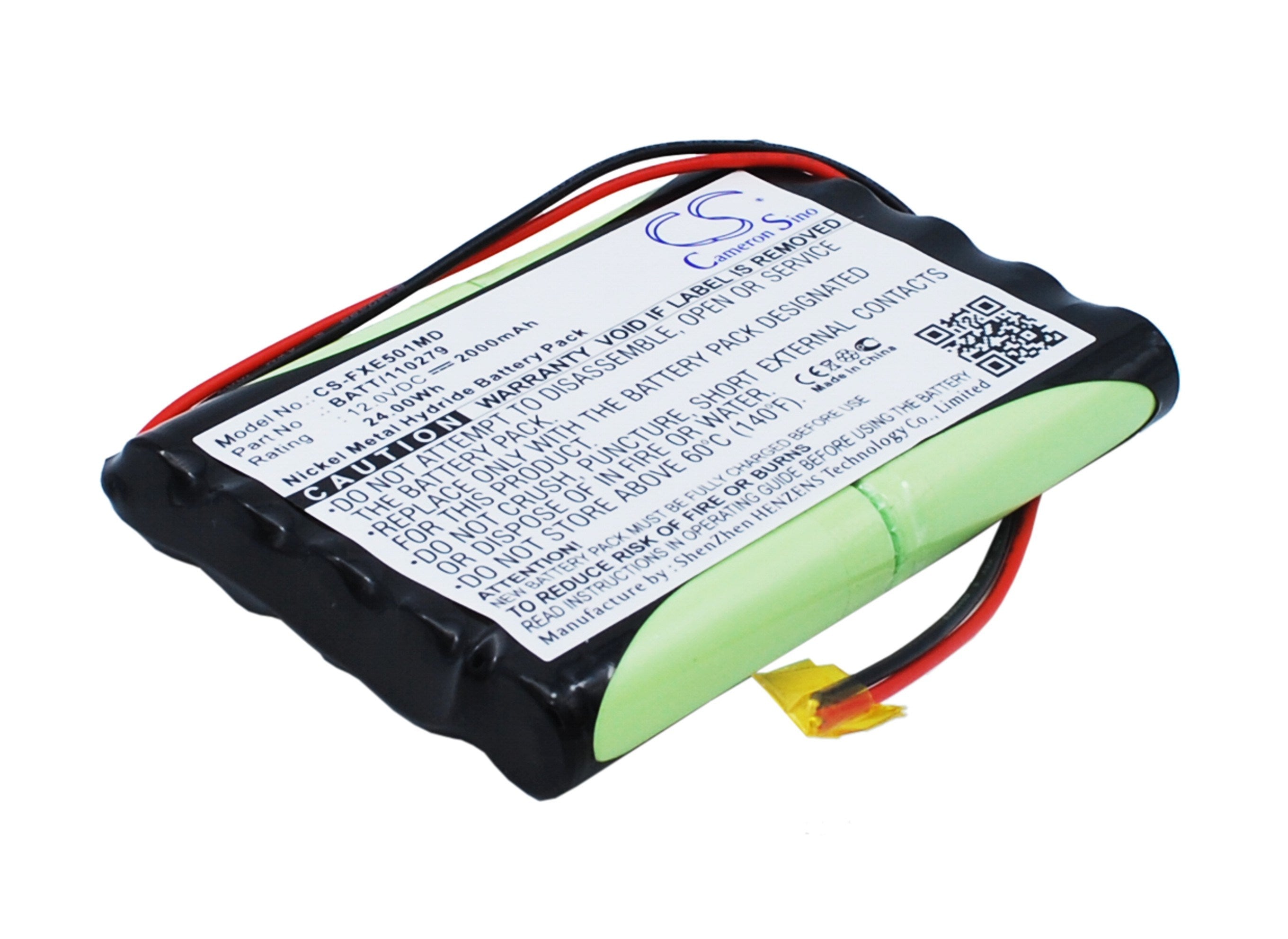 2000mAh Battery - CS-FXE501MD / Ni-MH / Volts: 12