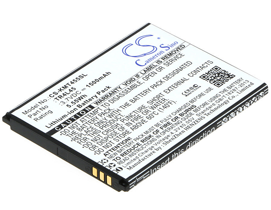 1500mAh Battery - CS-KMT455SL / Li-ion / Volts: 3.7