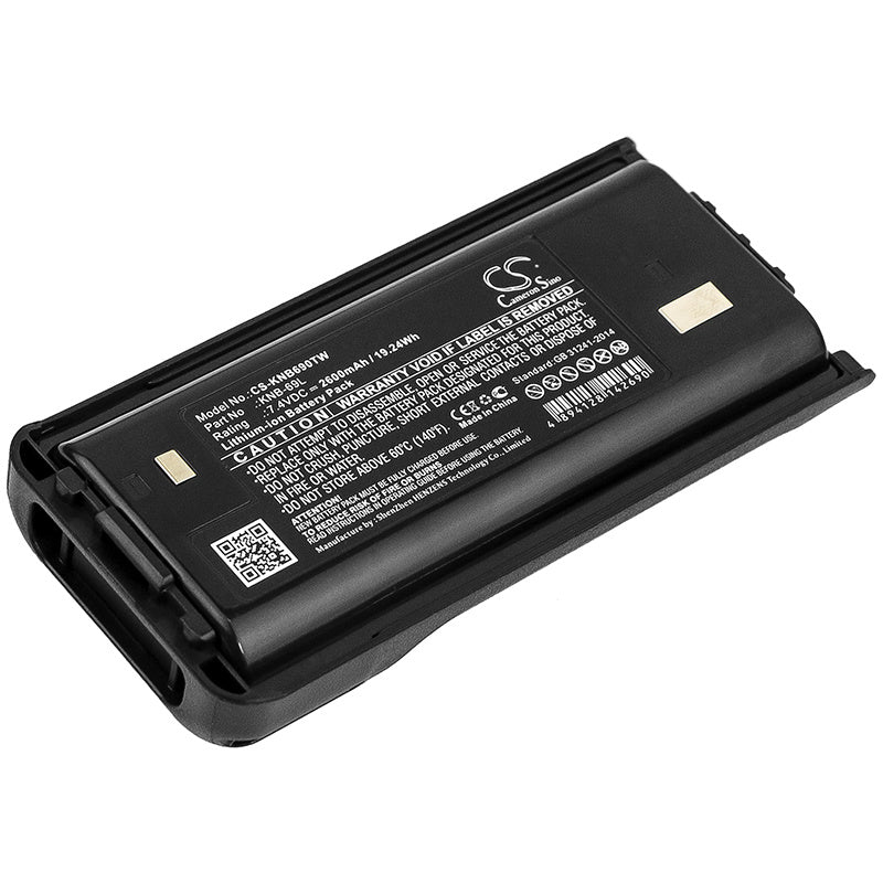 2600mAh Battery - CS-KNB690TW / Li-ion / Volts: 7.4