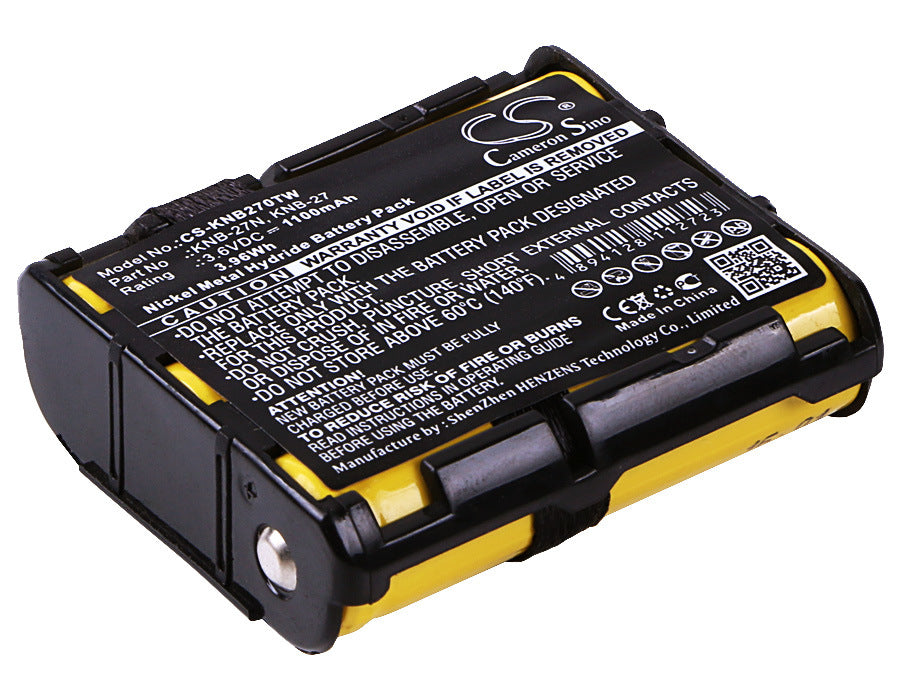 1100mAh Battery - CS-KNB270TW / Ni-MH / Volts: 3.6