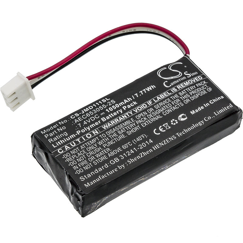 1050mAh Battery - CS-JMD111SL / Li-Polymer / Volts: 7.4