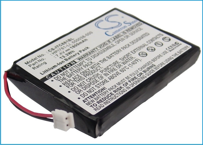 1800mAh Battery - CS-ITC681BL / Li-ion / Volts: 7.4