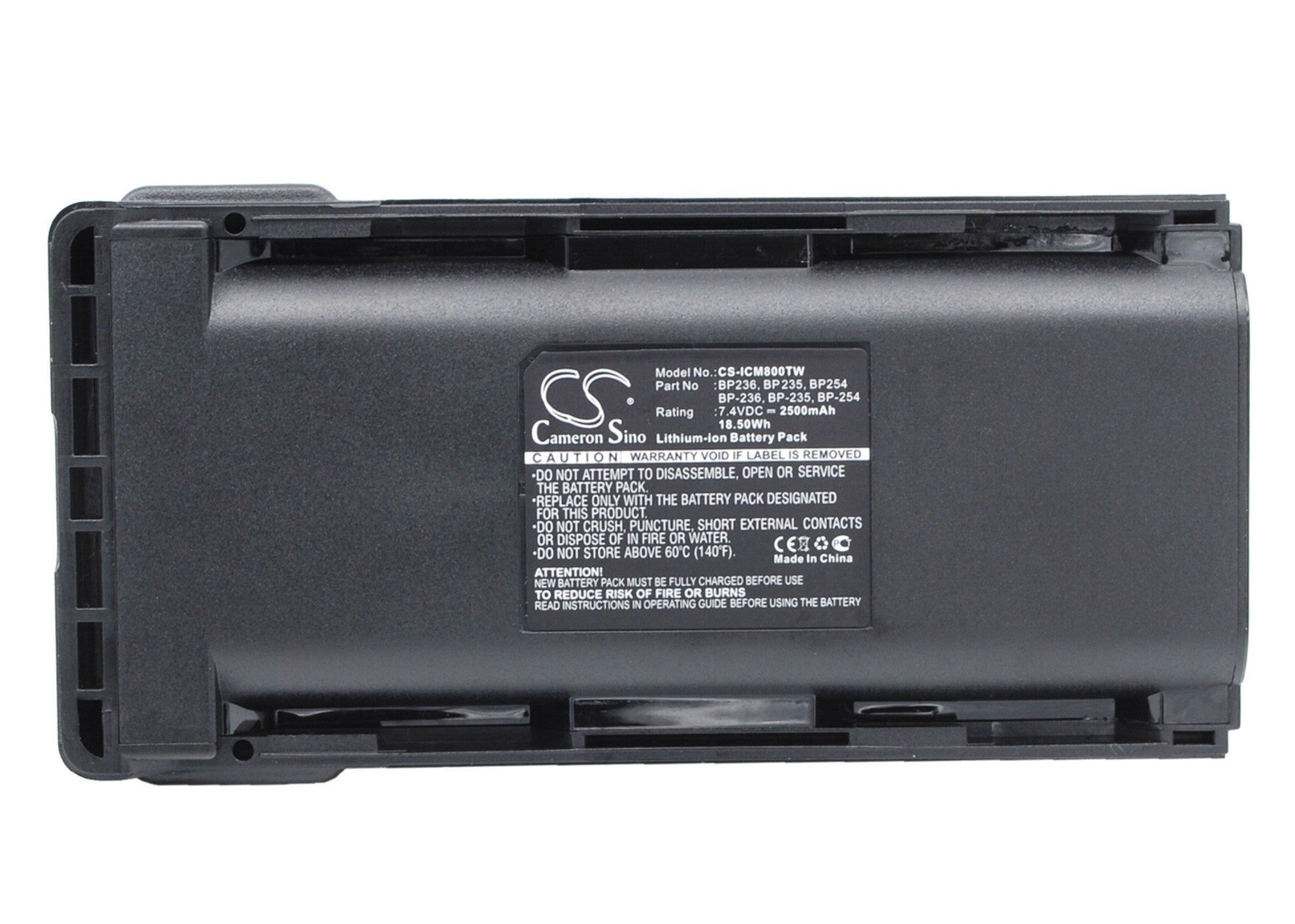 2500mAh Battery - CS-ICM800TW / Li-ion / Volts: 7.4