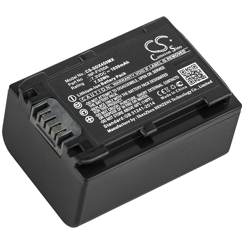 1030mAh Battery - CS-SDX450MX / Li-ion / Volts: 7.3