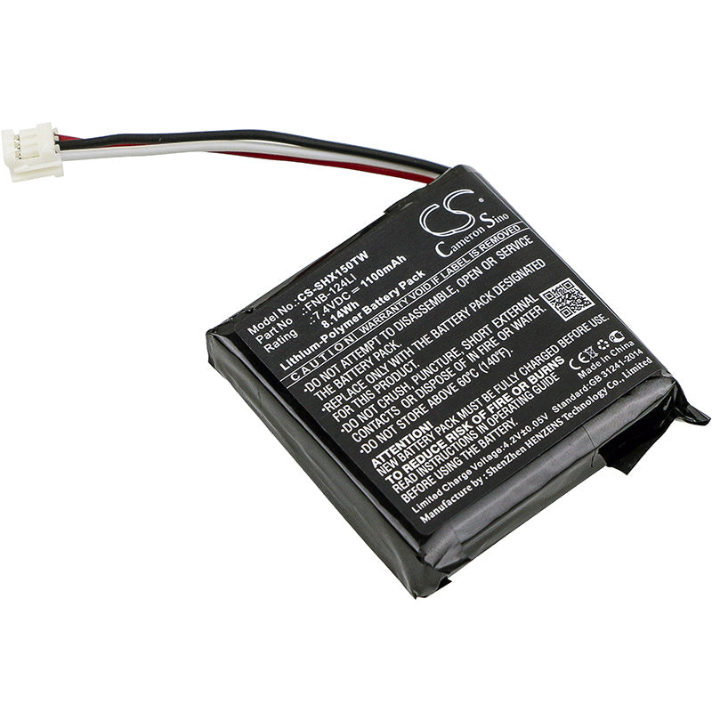 1100mAh Battery - CS-SHX150TW / Li-Polymer / Volts: 7.4