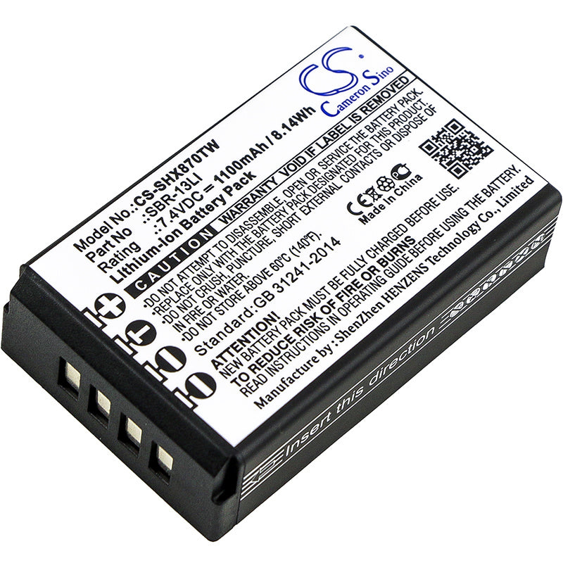 1100mAh Battery - CS-SHX870TW / Li-ion / Volts: 7.4