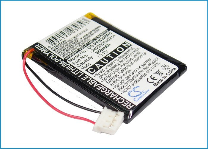 850mAh Battery - CS-PRS320RC / Li-Polymer / Volts: 3.7