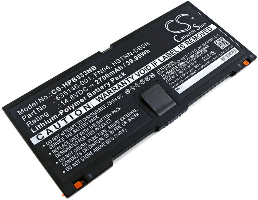 2700mAh Battery - CS-HPB533NB / Li-Polymer / Volts: 14.8