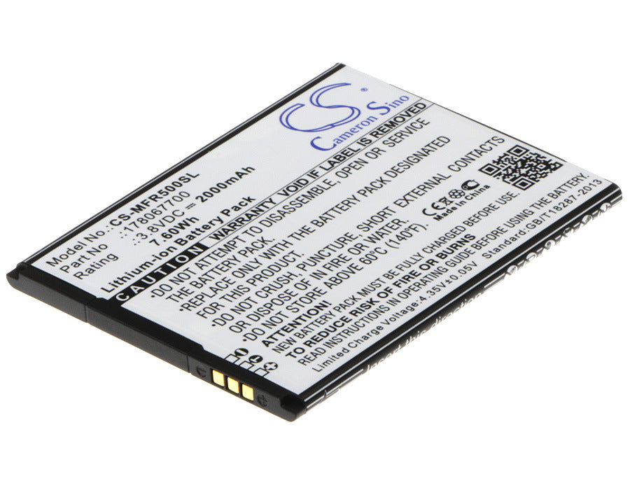 2000mAh Battery - CS-MFR500SL / Li-ion / Volts: 3.8