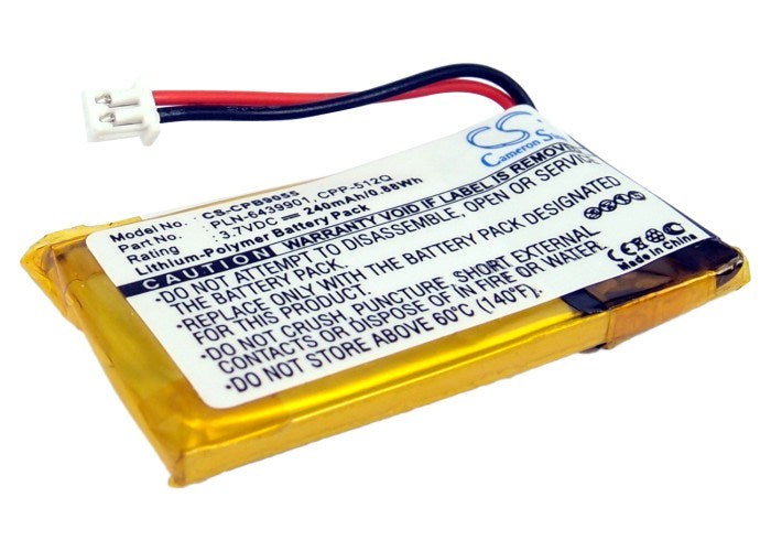 240mAh Battery - CS-CPB9055 / Li-Polymer / Volts: 3.7