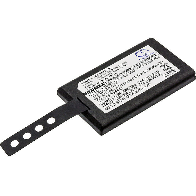 1000mAh Battery - CS-DAV200BL / Li-ion / Volts: 3.7