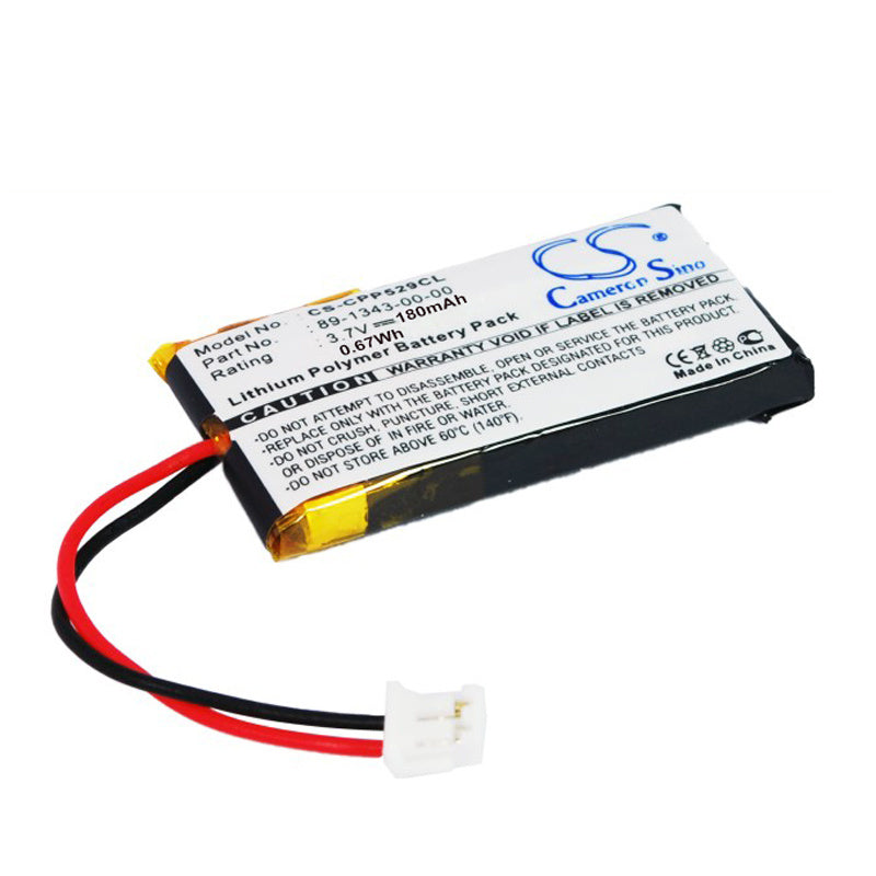 180mAh Battery - CS-CPP529CL / Li-Polymer / Volts: 3.7