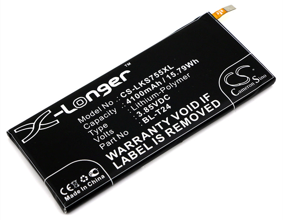 4100mAh Battery - CS-LKS755XL / Li-Polymer / Volts: 3.85