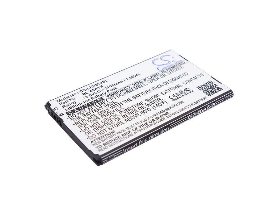 2100mAh Battery - CS-LKF670SL / Li-ion / Volts: 3.8
