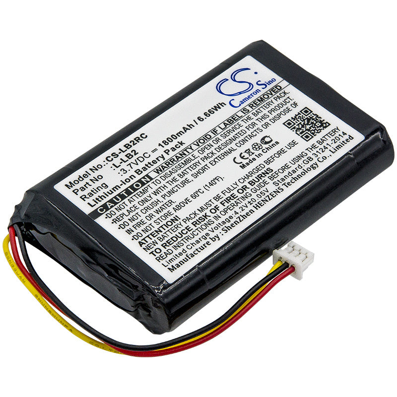 1800mAh Battery - CS-LB2RC / Li-ion / Volts: 3.7