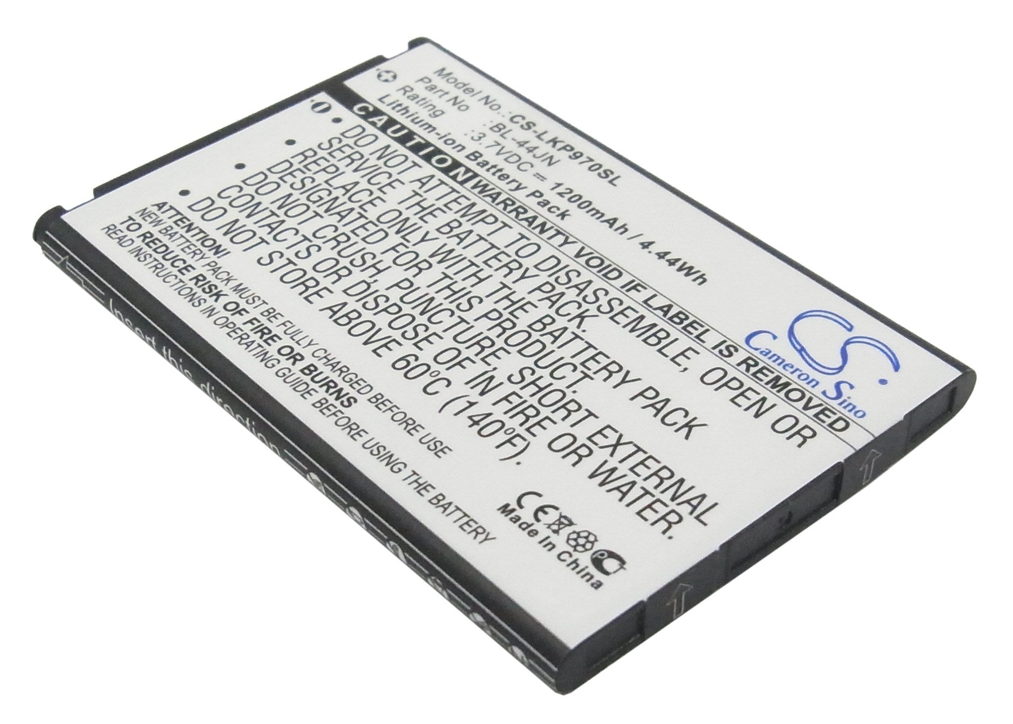 1200mAh Battery - CS-LKP970SL / Li-ion / Volts: 3.7