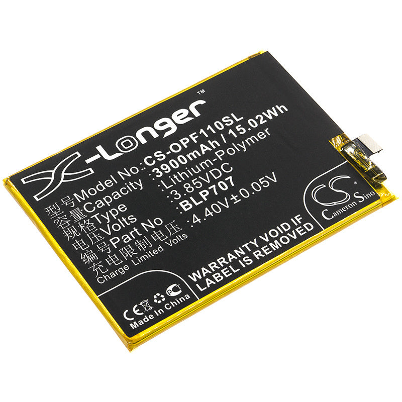 3900mAh Battery - CS-OPF110SL / Li-Polymer / Volts: 3.85