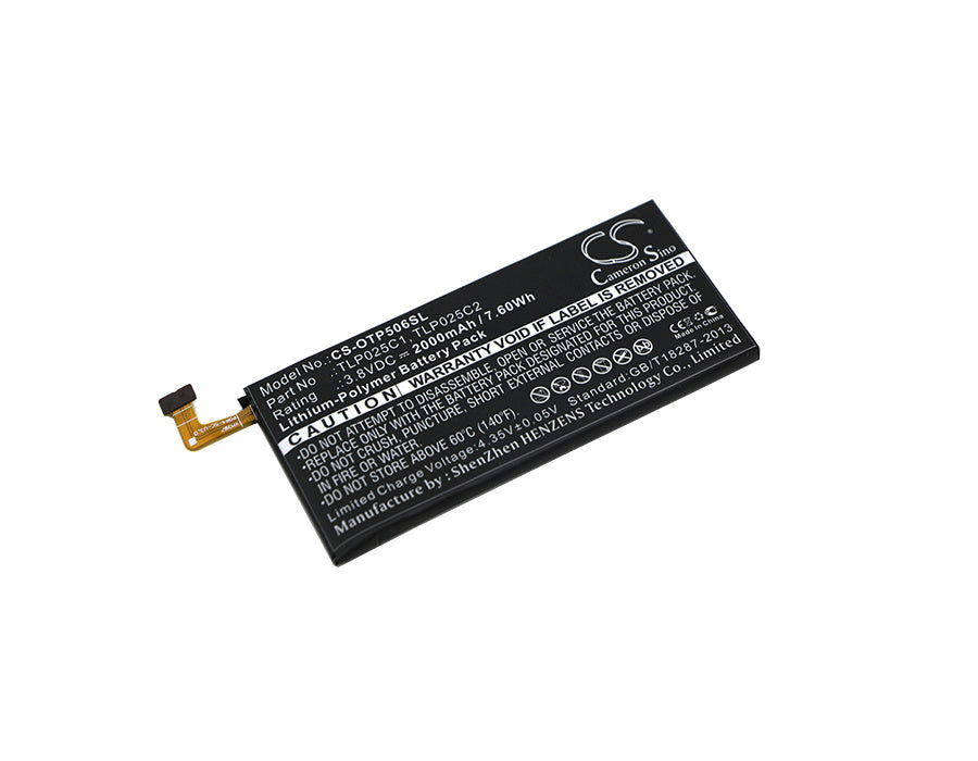 2000mAh Battery - CS-OTP506SL / Li-Polymer / Volts: 3.8