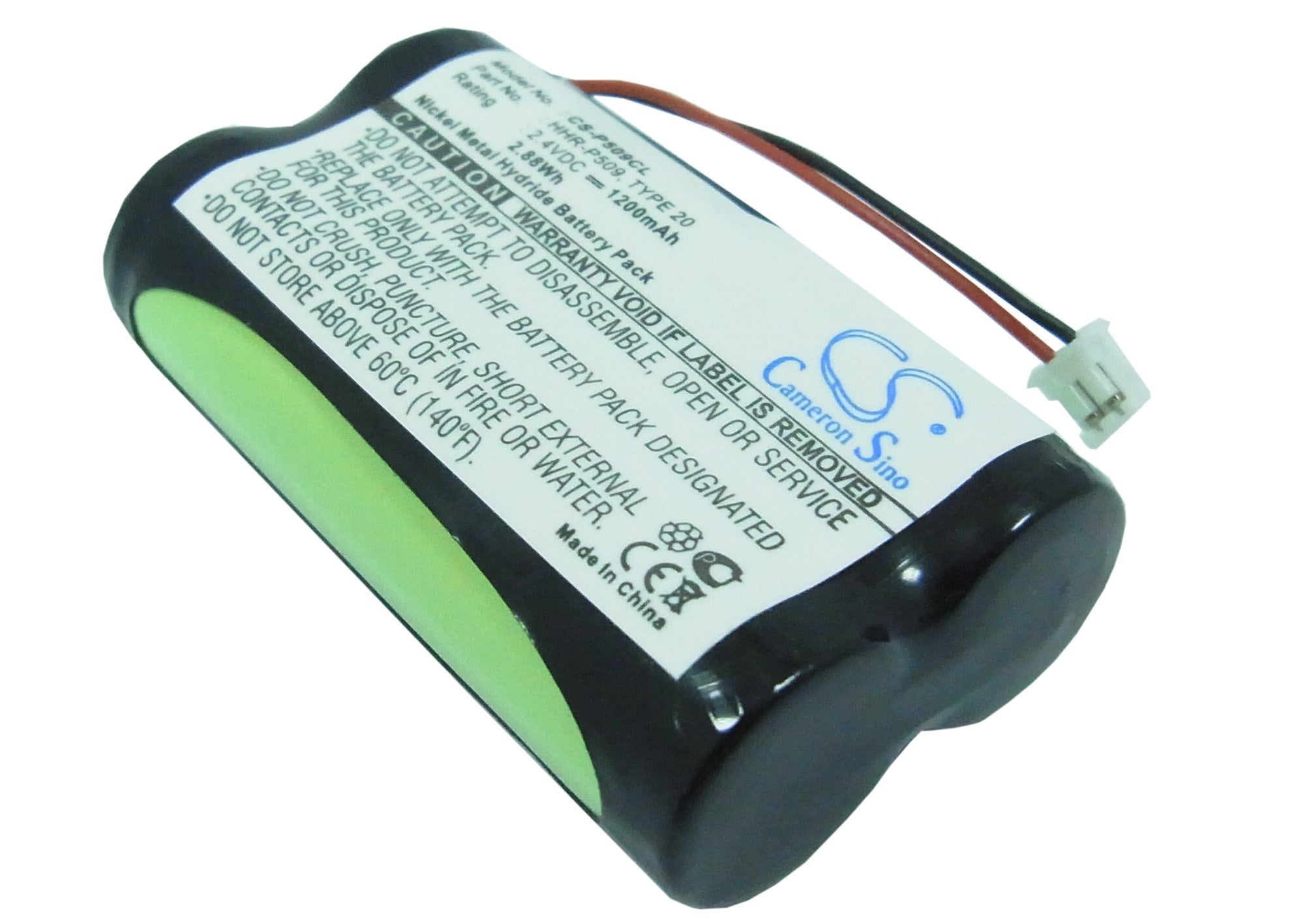 1200mAh Battery - CS-P509CL / Ni-MH / Volts: 2.4