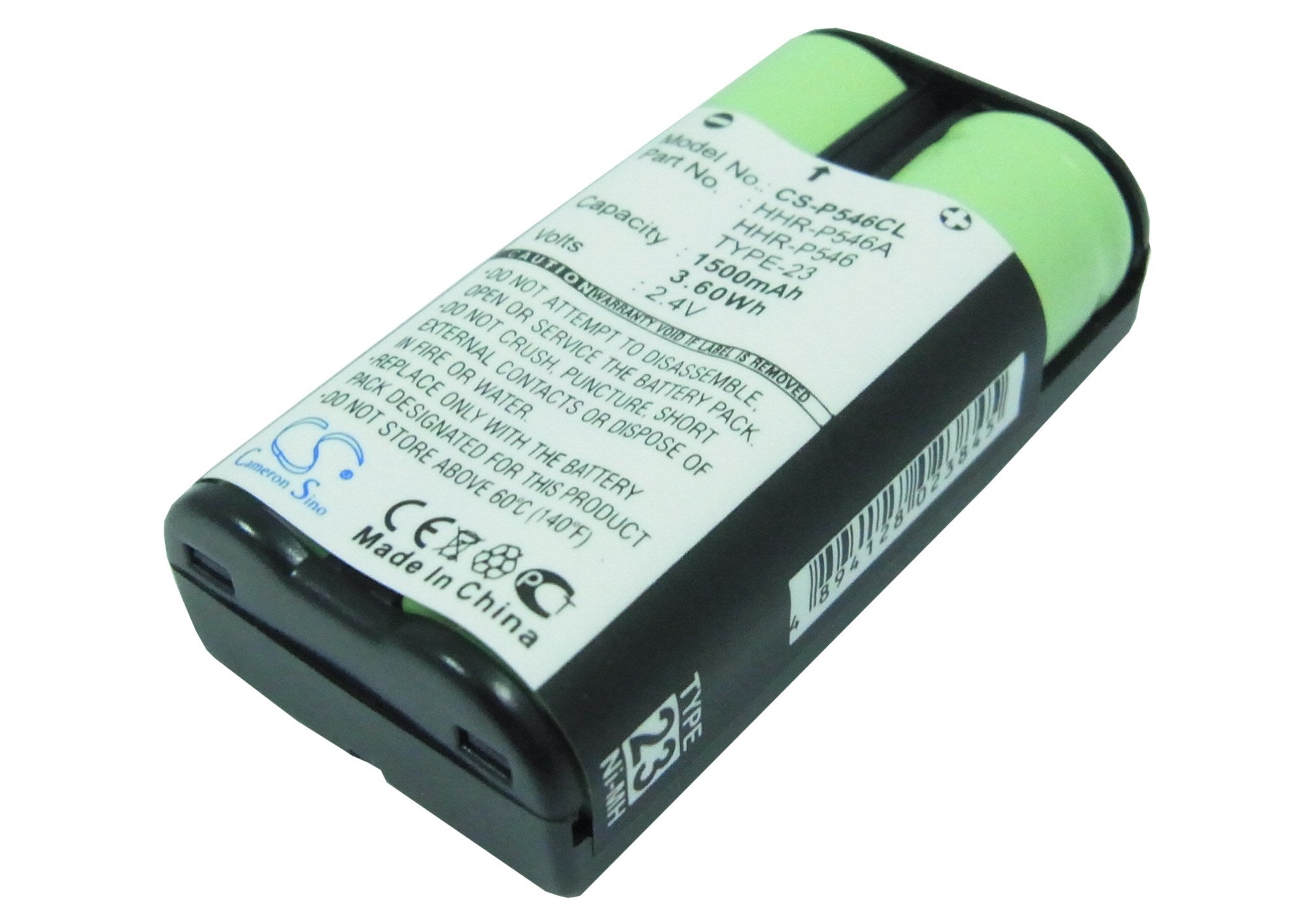 1500mAh Battery - CS-P546CL / Ni-MH / Volts: 2.4