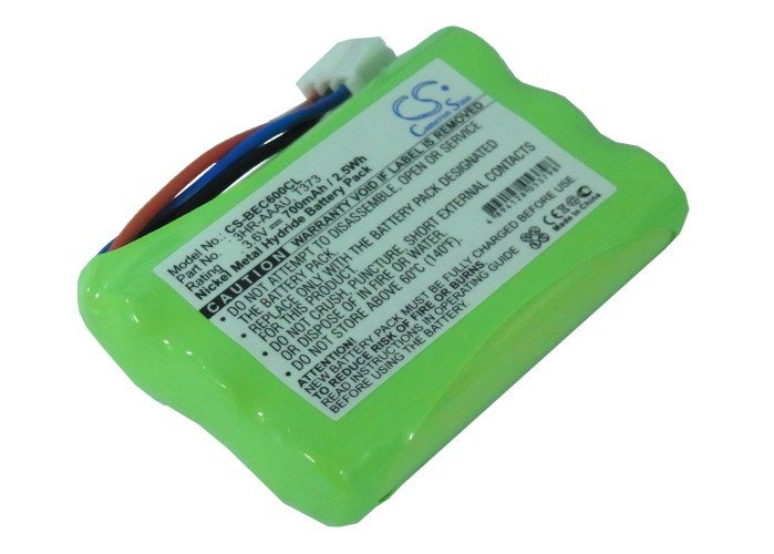 700mAh Battery - CS-BEC600CL / Ni-MH / Volts: 3.6